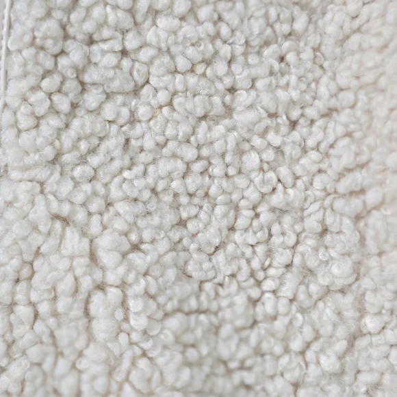 Banana Republic Women's Petite Sherpa Bomber Jacket Size M - Picture 11 of 14